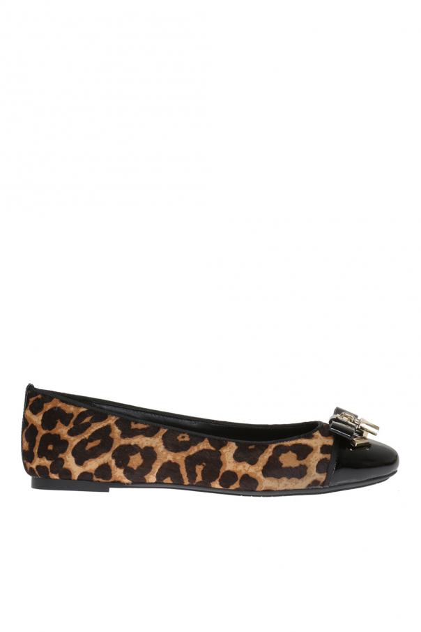 mk leopard flats
